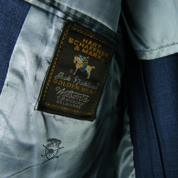 Hart Schaffner & Marx GOLDEN BEAR Blazer 44R - Picture 5 of 6